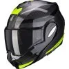 SCORPION Casque EXO-TECH TRAP 18-329-141 | Noir/jaune Fluo