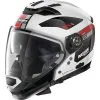 NOLAN N702 GT BELLAVISTA N-COM N702GTB 0280 | Blanc/Rouge/Gris