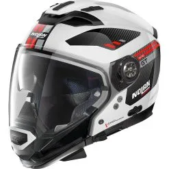 NOLAN N702 GT BELLAVISTA N-COM N702GTB 0280 | Blanc/Rouge/Gris