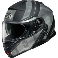 SHOEI Casque NEOTEC II JAUNT TC-5 1206114 | Noir Gris Blanc
