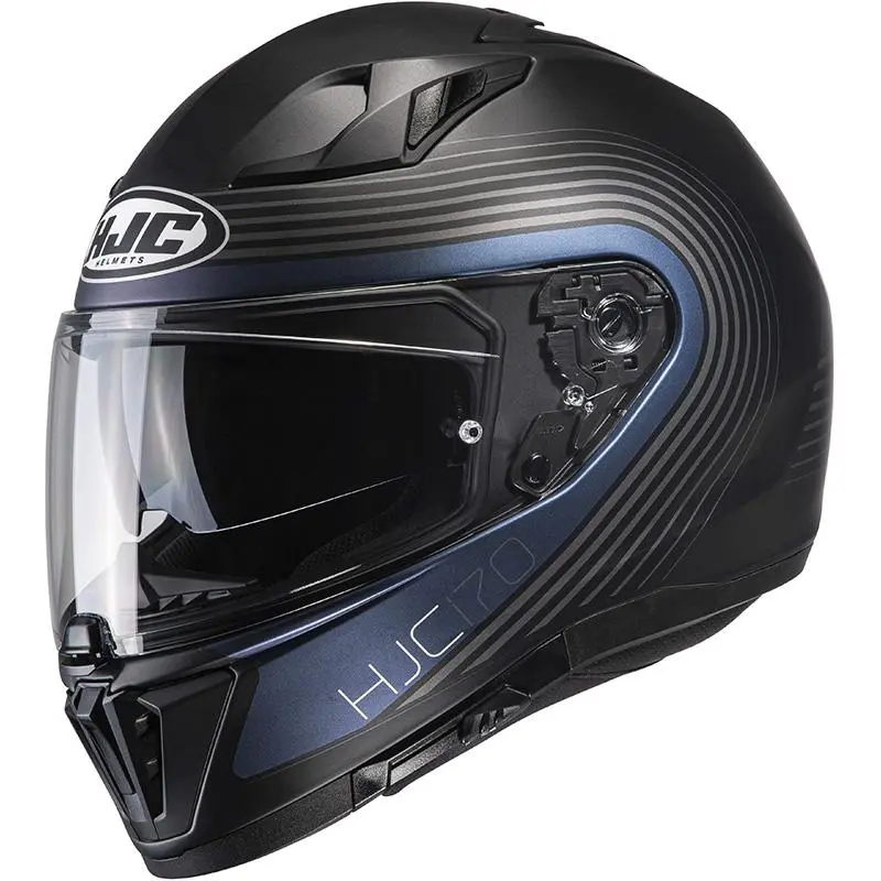 HJC Casque I70 SURF MC1SF 148975 | Noir Bleu 1 HJC Casque I70 SURF MC1SF 148975 | Noir Bleu
