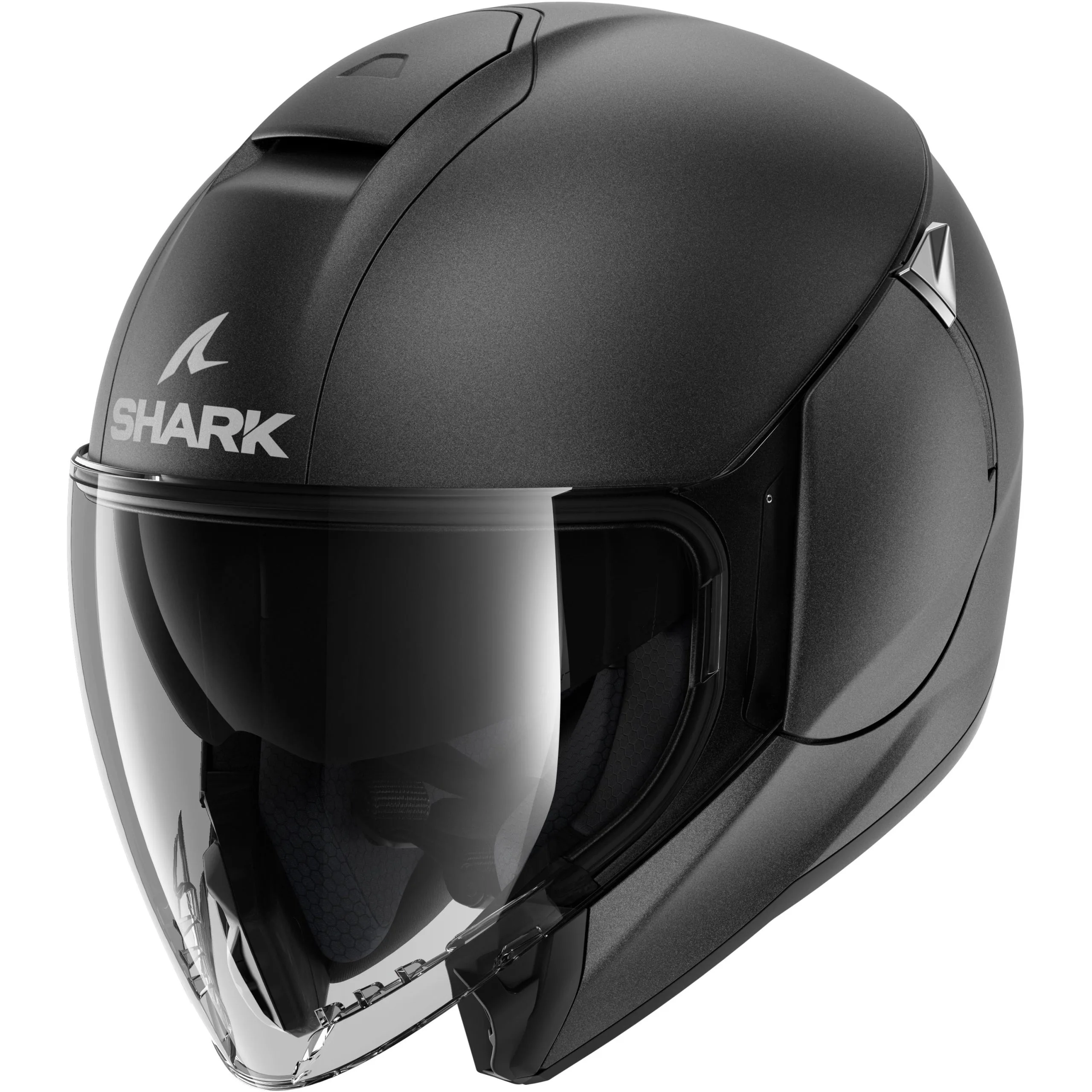 SHARK Casque CITYCRUISER BLANK Mat HE1921EA06 | Gun Métal Mat 1 SHARK Casque CITYCRUISER BLANK Mat HE1921EA06 | Gun Métal Mat