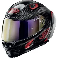 XLITE Casque X-803 ULTRA CARBON IRIDIUM EDITION U8R000581063 | Rouge Carbone