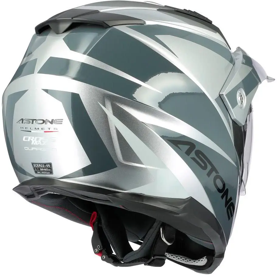 ASTONE Casque CROSSMAX OURAGAN CROSSMAX-OUR-SI | ARGENT 3 ASTONE Casque CROSSMAX OURAGAN CROSSMAX-OUR-SI | ARGENT – Image 3