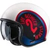 HJC Casque V30 HARVEY MC21 168121 | Blanc Bleu Rouge
