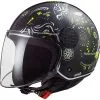 LS2 Casque OF558 SPHERE LUX MAXCA 305587354 | Noir Brillant/jaune Fluo