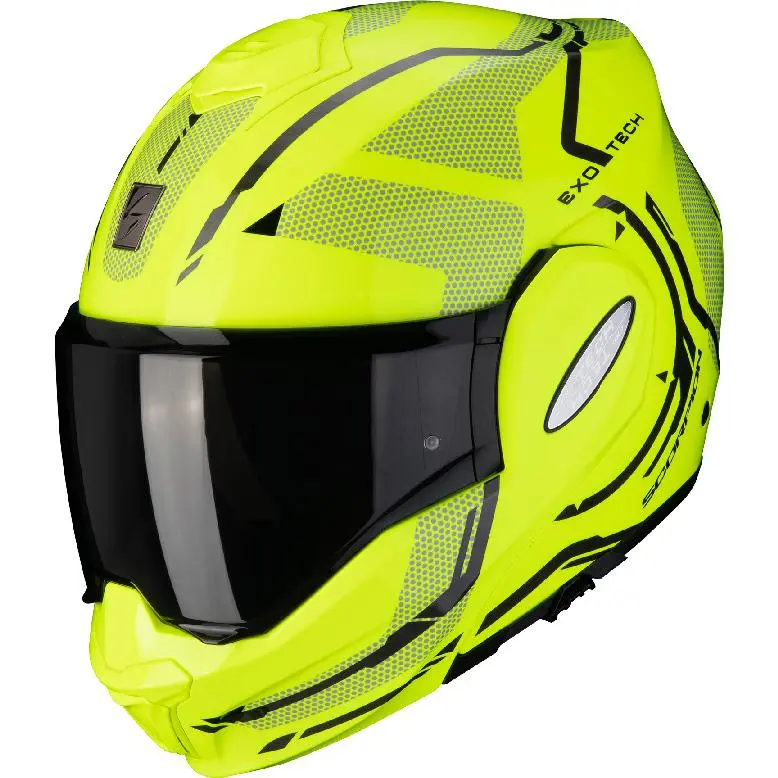 SCORPION Casque EXO-TECH SQUARE 18-348-189 | Jaune Fluo/noir 1 SCORPION Casque EXO-TECH SQUARE 18-348-189 | Jaune Fluo/noir