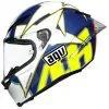 AGV Casque PISTA GP RR WORLD TITLE 2003 6031D9MY 004 | Jaune Fluo/bleu/noir
