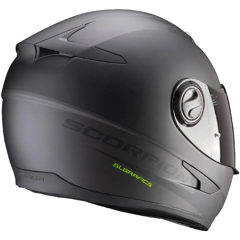SCORPION Casque EXO-490 PACE II 49-345-159 | Noir Mat/argent 3 SCORPION Casque EXO-490 PACE II 49-345-159 | Noir Mat/argent – Image 3
