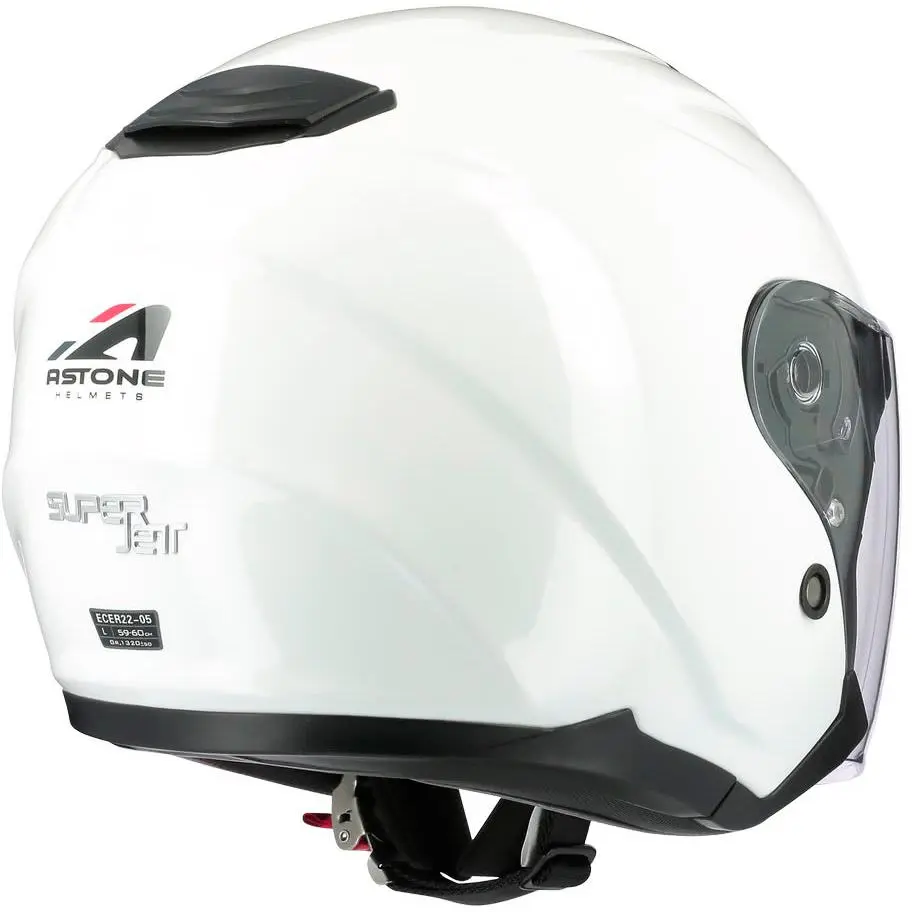 ASTONE Casque SUPERJET SUPERJET-WH | BLANC 3 ASTONE Casque SUPERJET SUPERJET-WH | BLANC – Image 3