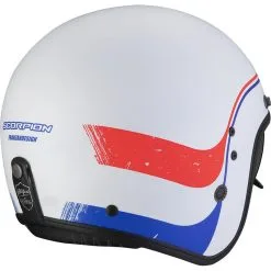 SCORPION Casque BELFAST EVO SOUL 78-376-249 | Blanc Mat/bleu 5 SCORPION Casque BELFAST EVO SOUL 78-376-249 | Blanc Mat/bleu -Pas Cher Visière Casque Moto Magasin none b4e5c349358c3ef16310379b2bbbc76b b4e5c34