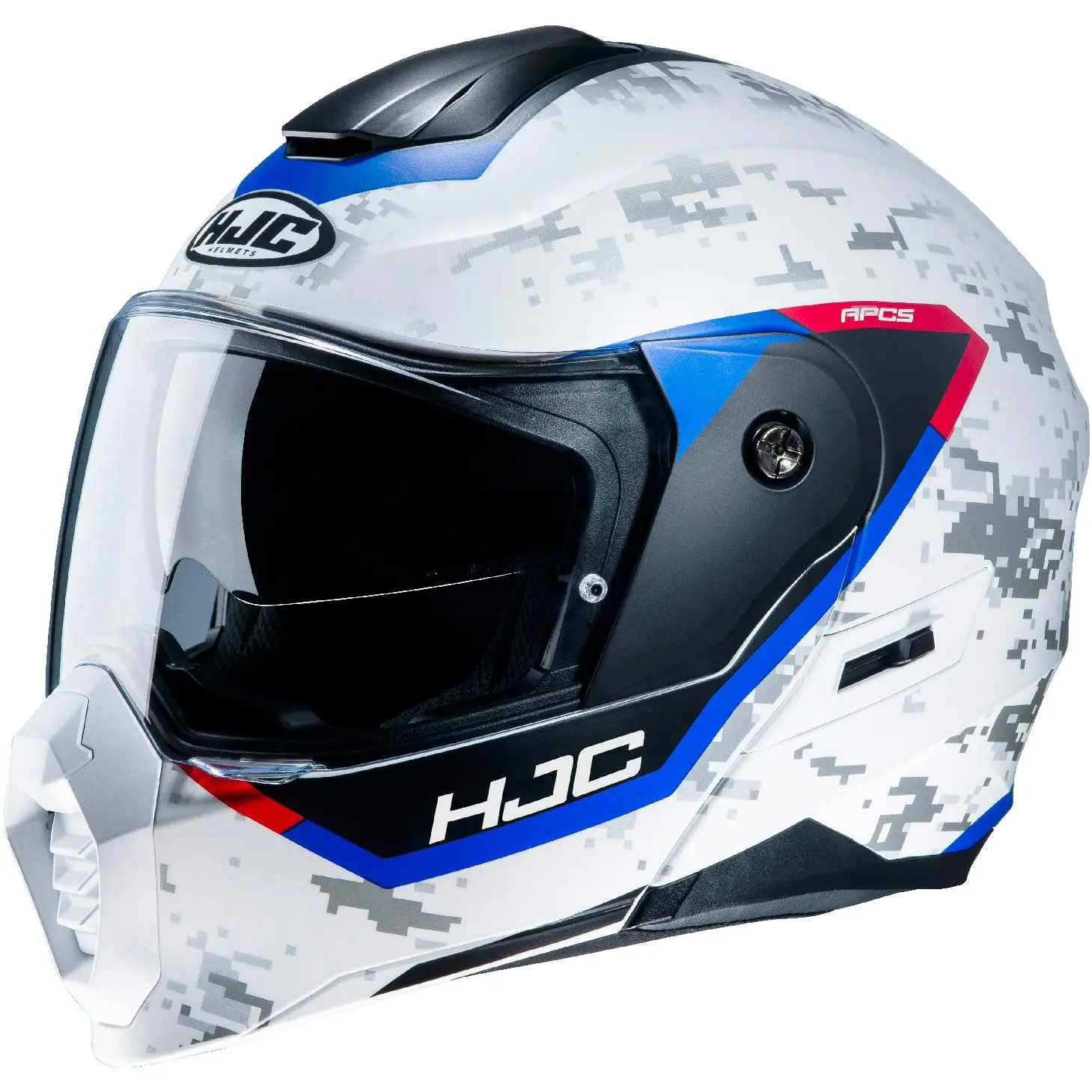 HJC Casque C80 BULT MC21SF 106421 | Blanc/bleu/rouge 2 HJC Casque C80 BULT MC21SF 106421 | Blanc/bleu/rouge – Image 2