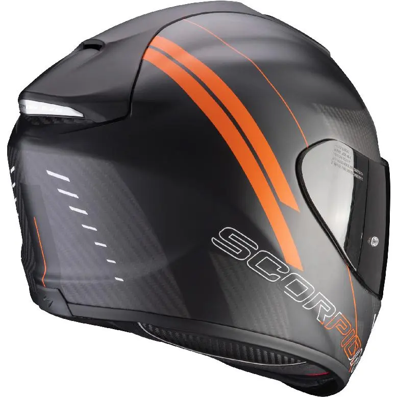 SCORPION Casque EXO-1400 CARBON AIR DRIK 14-331-168 | Noir/orange 2 SCORPION Casque EXO-1400 CARBON AIR DRIK 14-331-168 | Noir/orange – Image 2