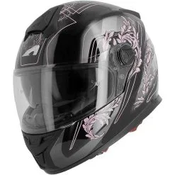 ASTONE Casque Gt800 Evo Primavera GT800EVO-PRI-BP | Noir Mat/Rose