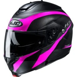 HJC Casque C91 TALY MC8SF 107978 | Noir/rose | Femme
