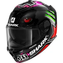 SHARK Casque SPARTAN GT CARBON REDDING HE7010EDRG | Carbone - Rouge - Vert