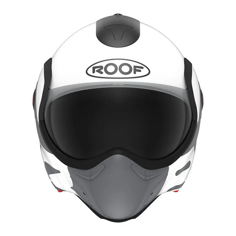 ROOF Casque RO9 BOXXER FLAG 012730- | Noir/blanc Mat 3 ROOF Casque RO9 BOXXER FLAG 012730- | Noir/blanc Mat – Image 3