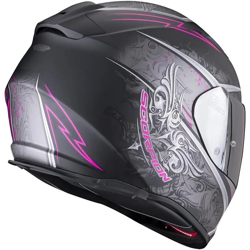 SCORPION Casque EXO-491 Run 48-101-179 | Noir Mat Rose 3 SCORPION Casque EXO-491 Run 48-101-179 | Noir Mat Rose – Image 3