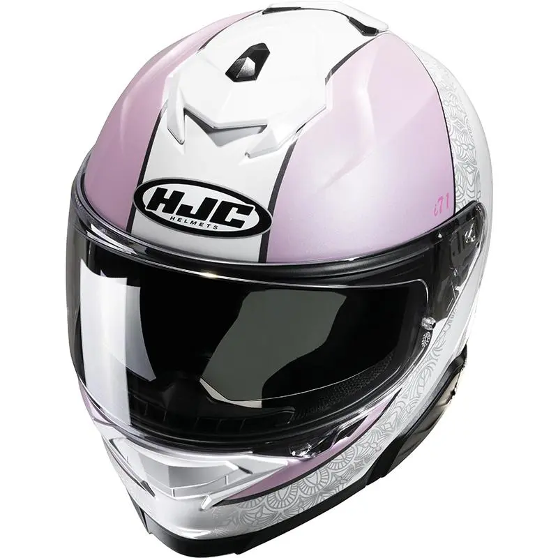 HJC Casque I71 SERA MC8 156408 | Rose/gris/blanc 2 HJC Casque I71 SERA MC8 156408 | Rose/gris/blanc – Image 2