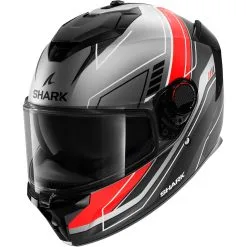 SHARK Casque SPARTAN GT PRO TORYAN Mat HE1316EARK | Anthracite Rouge Noir