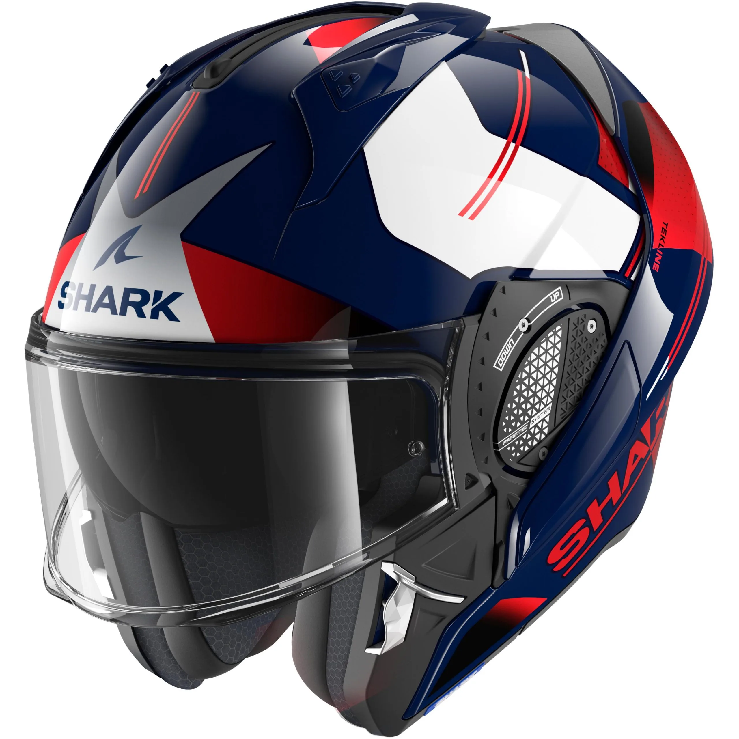 SHARK Casque EVO GT TEKLINE HE8916EBUR | Bordeaux 2 SHARK Casque EVO GT TEKLINE HE8916EBUR | Bordeaux – Image 2