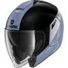 SHARK Casque CITYCRUISER KARONN HE1936ESSK | Silver Silver Black