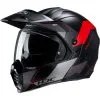 HJC Casque C80 ROX MC1SF 106371 | Noir/rouge
