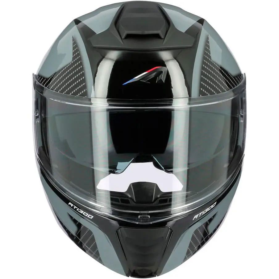 ASTONE Casque RT1300F ONE RT1300F-ONE-GB | GRIS/NOIR 2 ASTONE Casque RT1300F ONE RT1300F-ONE-GB | GRIS/NOIR – Image 2