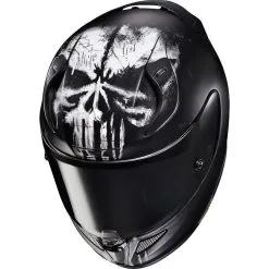 HJC RPHA Casque RPHA 11 PUNISHER MARVEL MC5SF 136375 | Noir/gris