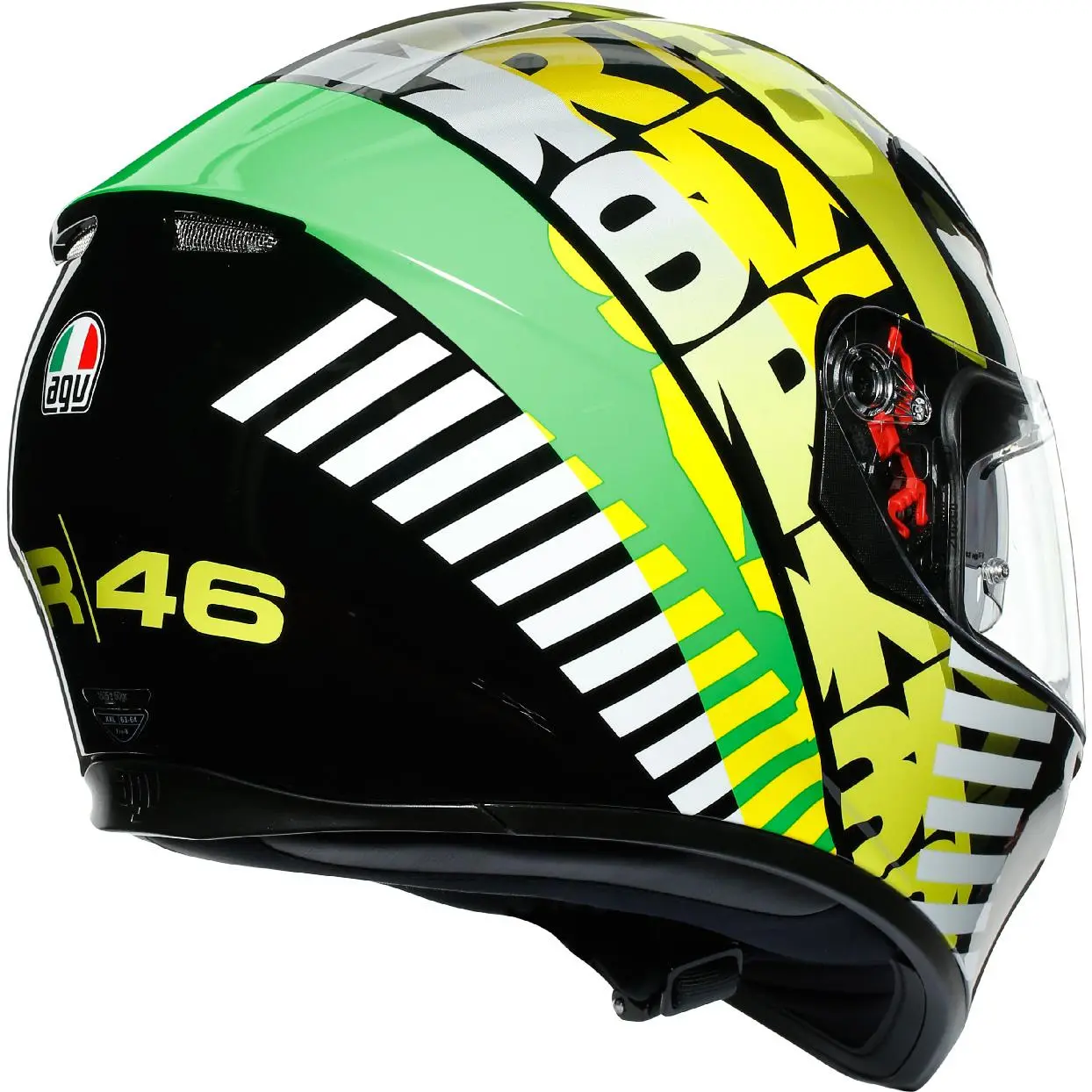 AGV Casque K3 SV TOP - TRIBE 46 0301A0MY 010 | MULTICOLORE 3 AGV Casque K3 SV TOP - TRIBE 46 0301A0MY 010 | MULTICOLORE – Image 3