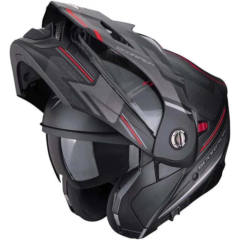 SCORPION Casque Cross Over ADX-2 Carrera 89-398-24 | Noir Mat Rouge 2 SCORPION Casque Cross Over ADX-2 Carrera 89-398-24 | Noir Mat Rouge – Image 2