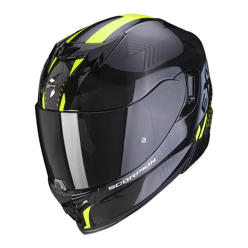 SCORPION Casque EXO-520 EVO AIR LATEN 172-358-141 | Noir/jaune Fluo 1 SCORPION Casque EXO-520 EVO AIR LATEN 172-358-141 | Noir/jaune Fluo