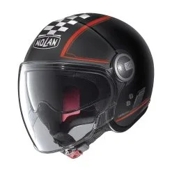 NOLAN Casque N21 VISIOR ARMARCORD N21000699112 | Noir Mat/rouge