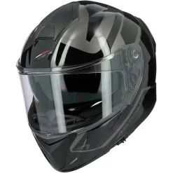 ASTONE Casque GT1200F ADN GT1200F-ADN-BK | NOIR GRIS GLOSSY