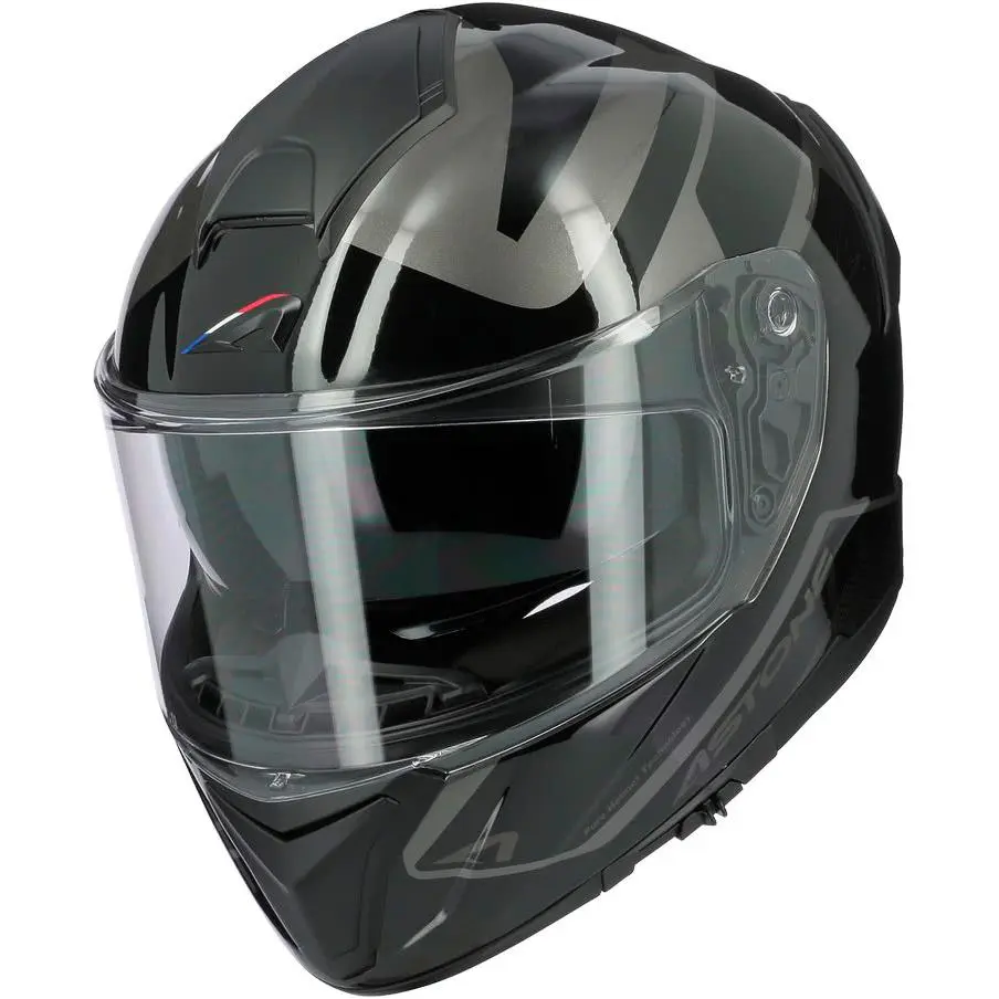 ASTONE Casque GT1200F ADN GT1200F-ADN-BK | NOIR GRIS GLOSSY 1 ASTONE Casque GT1200F ADN GT1200F-ADN-BK | NOIR GRIS GLOSSY