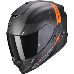 SCORPION Casque EXO-1400 CARBON AIR DRIK 14-331-168 | Noir/orange