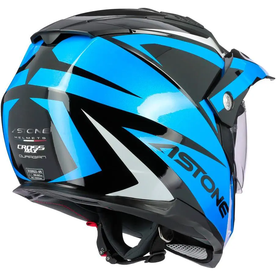 ASTONE Casque CROSSMAX OURAGAN CROSSMAX-OUR-BL | BLEU 3 ASTONE Casque CROSSMAX OURAGAN CROSSMAX-OUR-BL | BLEU – Image 3