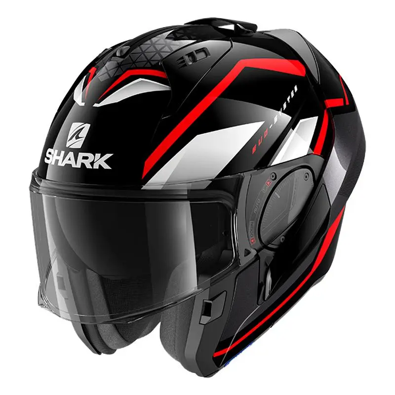 SHARK Casque EVO-ES YARI HE9803EKRW | Noir/Rouge 1 SHARK Casque EVO-ES YARI HE9803EKRW | Noir/Rouge