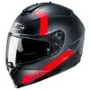 HJC Casque C70 EURA MC1SF 151871 | Noir/rouge