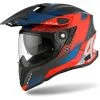 AIROH CASQUE CROSSOVER COMMANDER BOOST CMM29 | Rouge Bleu | Unisexe