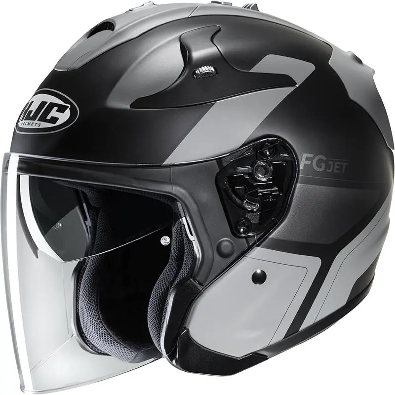HJC Casque FG-JET UNI EPEN MC5SF 141875 | Noir/gris 1 HJC Casque FG-JET UNI EPEN MC5SF 141875 | Noir/gris
