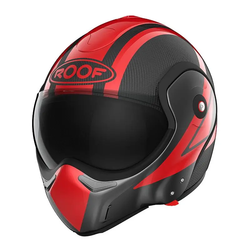 ROOF Casque R09 BOXXER CARBON DART 012770- | Noir/rouge 1 ROOF Casque R09 BOXXER CARBON DART 012770- | Noir/rouge