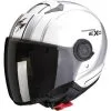 SCORPION Casque EXO-CITY SCOOT 83-347-65 | Blanc/argent