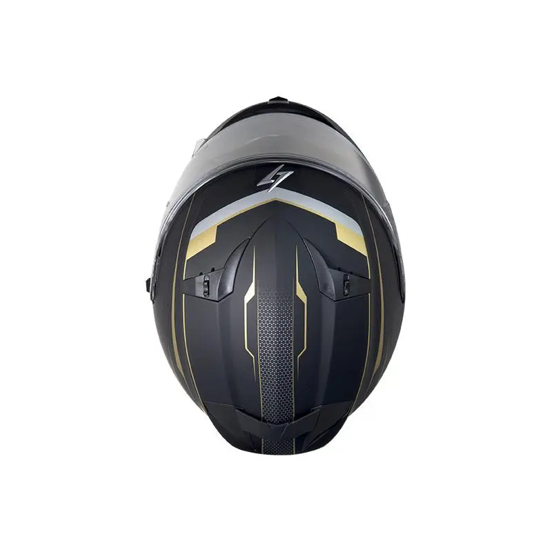 STORMER Casque ZS-801 MILES MATT 40A-A01-B01 | Noir Mat Or 3 STORMER Casque ZS-801 MILES MATT 40A-A01-B01 | Noir Mat Or – Image 3