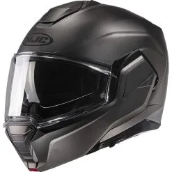 HJC Casque I100 UNI SEMI FLAT TITANIUM 188395 | Titanium Mat