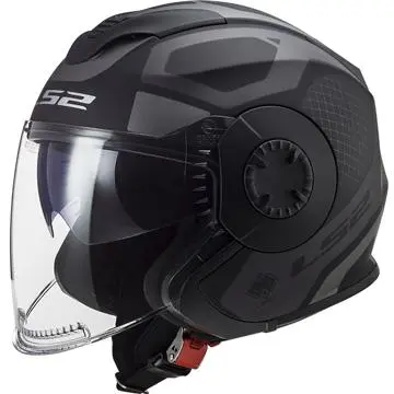 LS2 Casque OF 570 VERSO MARKER 305702307 | Noir Mat/Titanium | Homme 1 LS2 Casque OF 570 VERSO MARKER 305702307 | Noir Mat/Titanium | Homme