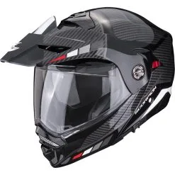 SCORPION Casque Cross Over ADX-2 Camino 89-399-163 | Noir Argent Rouge