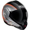 ROOF Casque DESMO FLUO 012611- | Noir/Orange Fluo