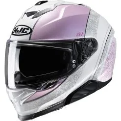 HJC Casque I71 SERA MC8 156408 | Rose/gris/blanc