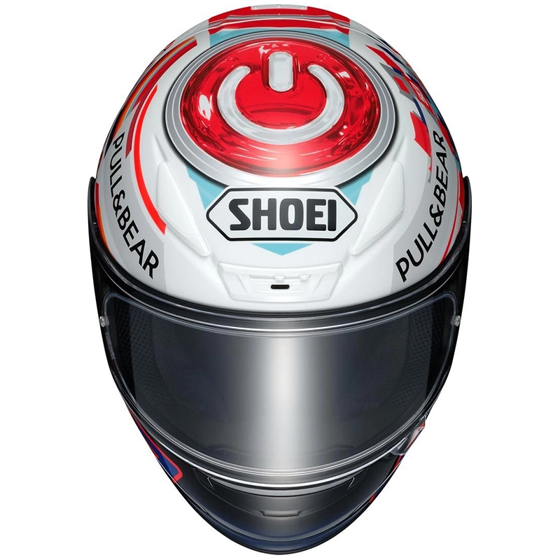 SHOEI Casque Nxr Marquez Power Up 1112907 | Blanc/Rouge/Bleu 3 SHOEI Casque Nxr Marquez Power Up 1112907 | Blanc/Rouge/Bleu – Image 3